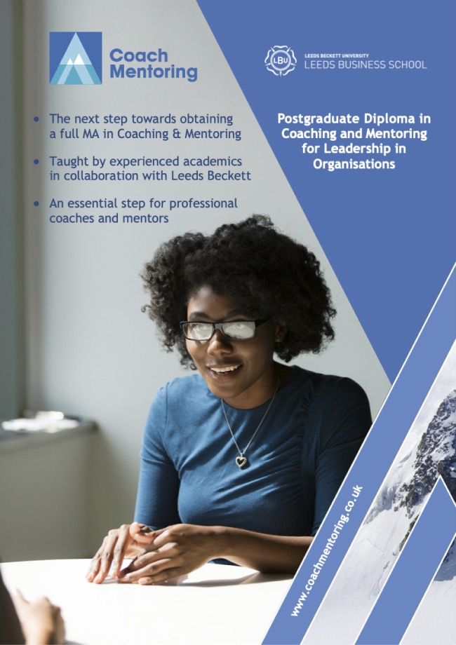 PGD in Coaching and Mentoring